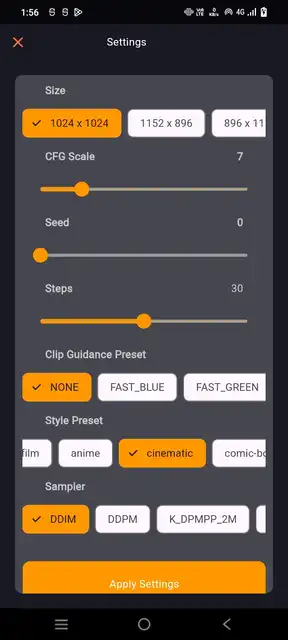 Roxy AI App Screenshot 1